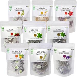 Organic Herb Tea PLA Triangular Tea Bag Collection